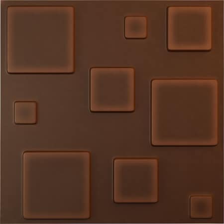 Ekena Millwork 19 5/8in. W x 19 5/8in. H Devon EnduraWall Decorative 3D Wall Panel, Total 32.04 Sq. Ft., 12PK WP20X20DEDRU-CASE-12